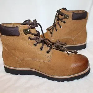 NIB‎ UGG MEN\'S SETON WATERPROOF WINTER LEATHER SHEARLING BOOTS CHESTNUT UGG | Shoes | Nib Ugg Mens Seton Waterproof Winter Leather  main image 2